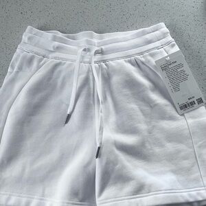 Lululemon Athletica High Waist White Shorts